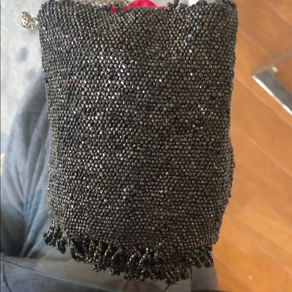 VINTAGE beaded wristlet